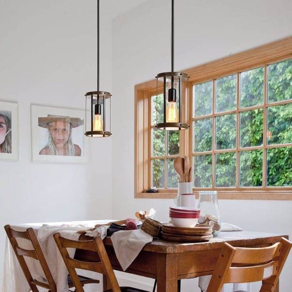 Vintage Rural Lightweight Metal Cage Pendant Light, Excluding Light Bulbs - www.Shopthatapp.com