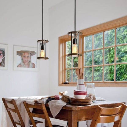 Vintage Rural Lightweight Metal Cage Pendant Light, Excluding Light Bulbs - www.Shopthatapp.com