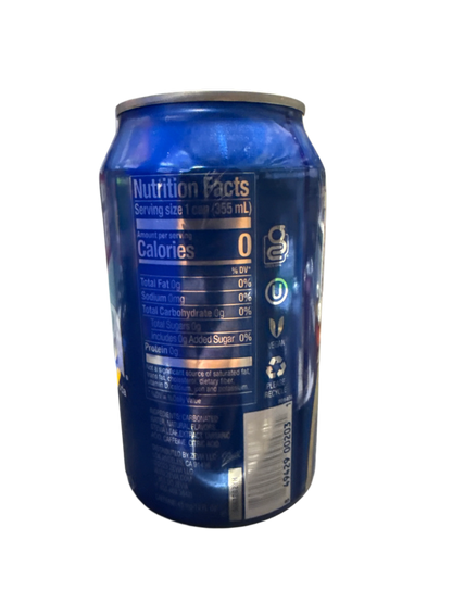 Zevia Zero Sugar Vanilla Cola Flavoured Soda 355ML - Canadian Edition - www.Shopthatapp.com