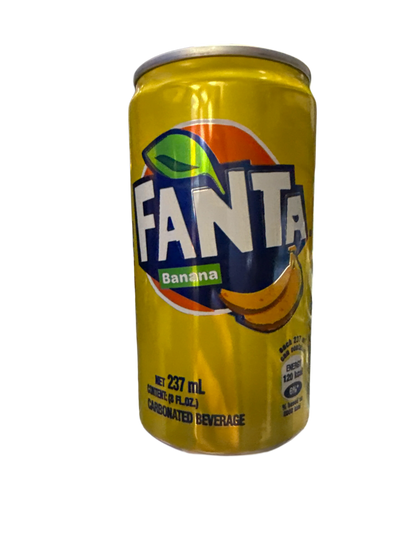 Fanta Banana Flavoured Can 237ML - Trinidad and Tobago Edition - www.Shopthatapp.com