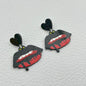 Halloween Day Ornament Colorful Ghost Eyes Funny Acrylic Earrings For Women - www.Shopthatapp.com