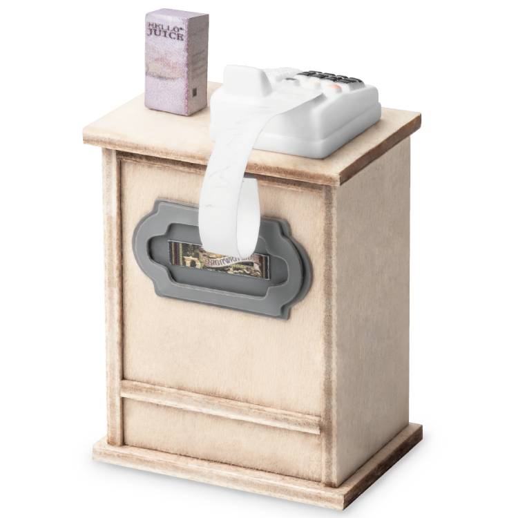 1:24 DIY Mini Dollhouse Kit | Nancy's Bakeshop - www.Shopthatapp.com