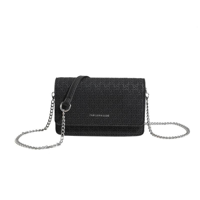 Luxury Women's Chain Embossed Square flap Shoulder Bag for women - www.Shopthatapp.com