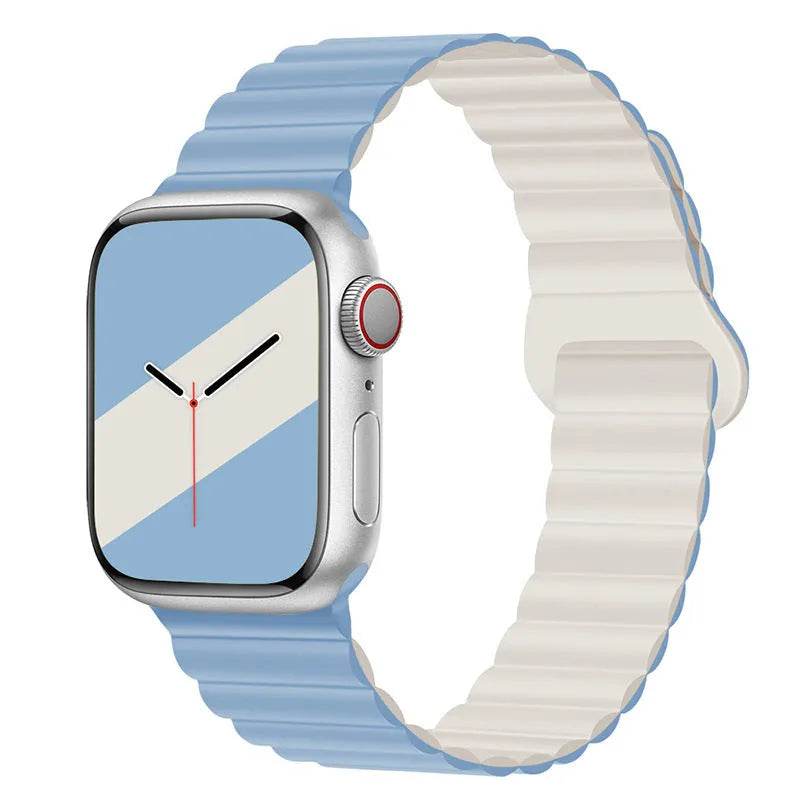 Band Silicone Magnetic Watch Strap - www.Shopthatapp.com