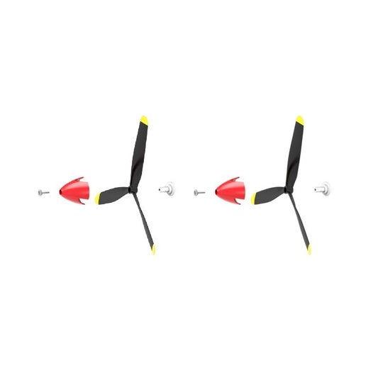 VolantexRC P40 761-13 Propellerset - Enthält 2x 3-Blatt-Propeller