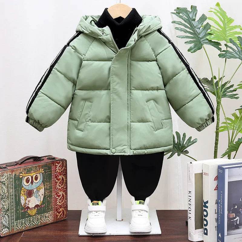 Children's Cotton Clothes Thickened Fall Winter Coat - www.Shopthatapp.com