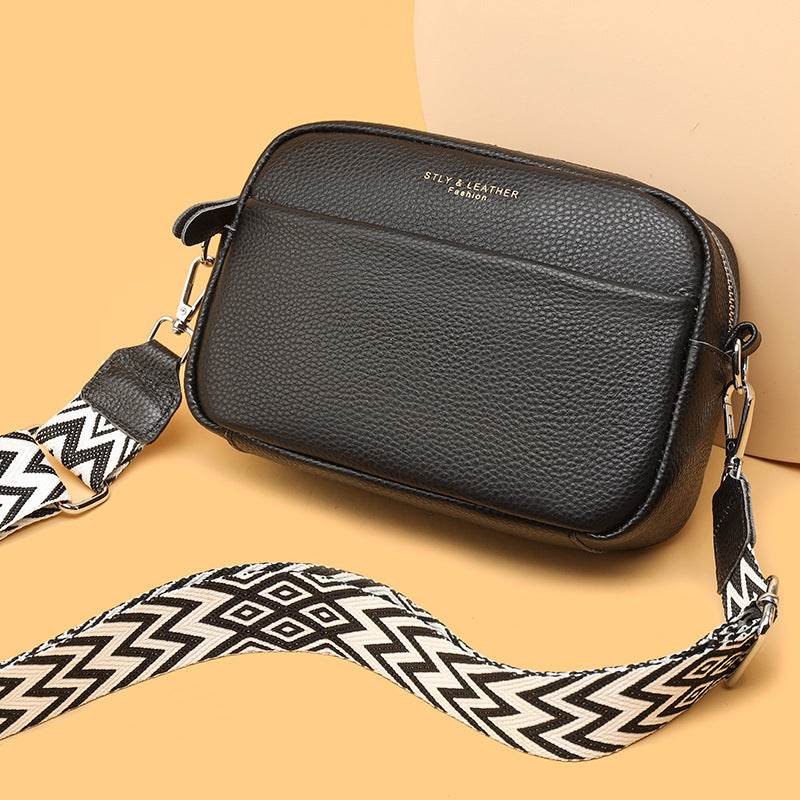 STILY LEATHER crossbody bag - www.Shopthatapp.com