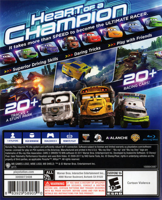 cars 3 - Driven to Win (usagé) - www.Shopthatapp.com