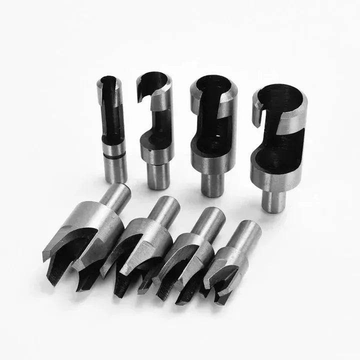 8pcs Wood Plug Cutter set tapered plug cutter - www.Shopthatapp.com