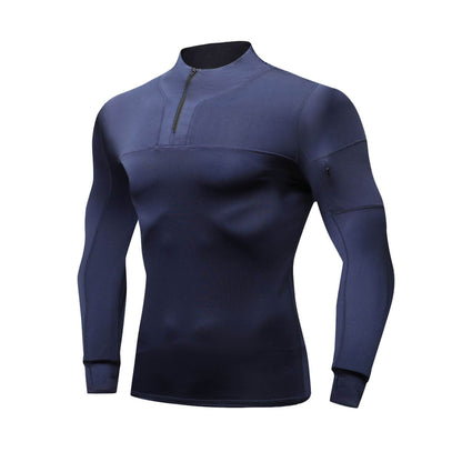 Outdoor Muscle Fitted Tactics Workout T-shirt Long Sleeve Sports Quick-drying top - www.Shopthatapp.com