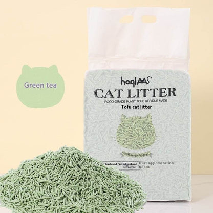 Original Soyabean Tofu Cat Litter Green Tea Mixed Plant