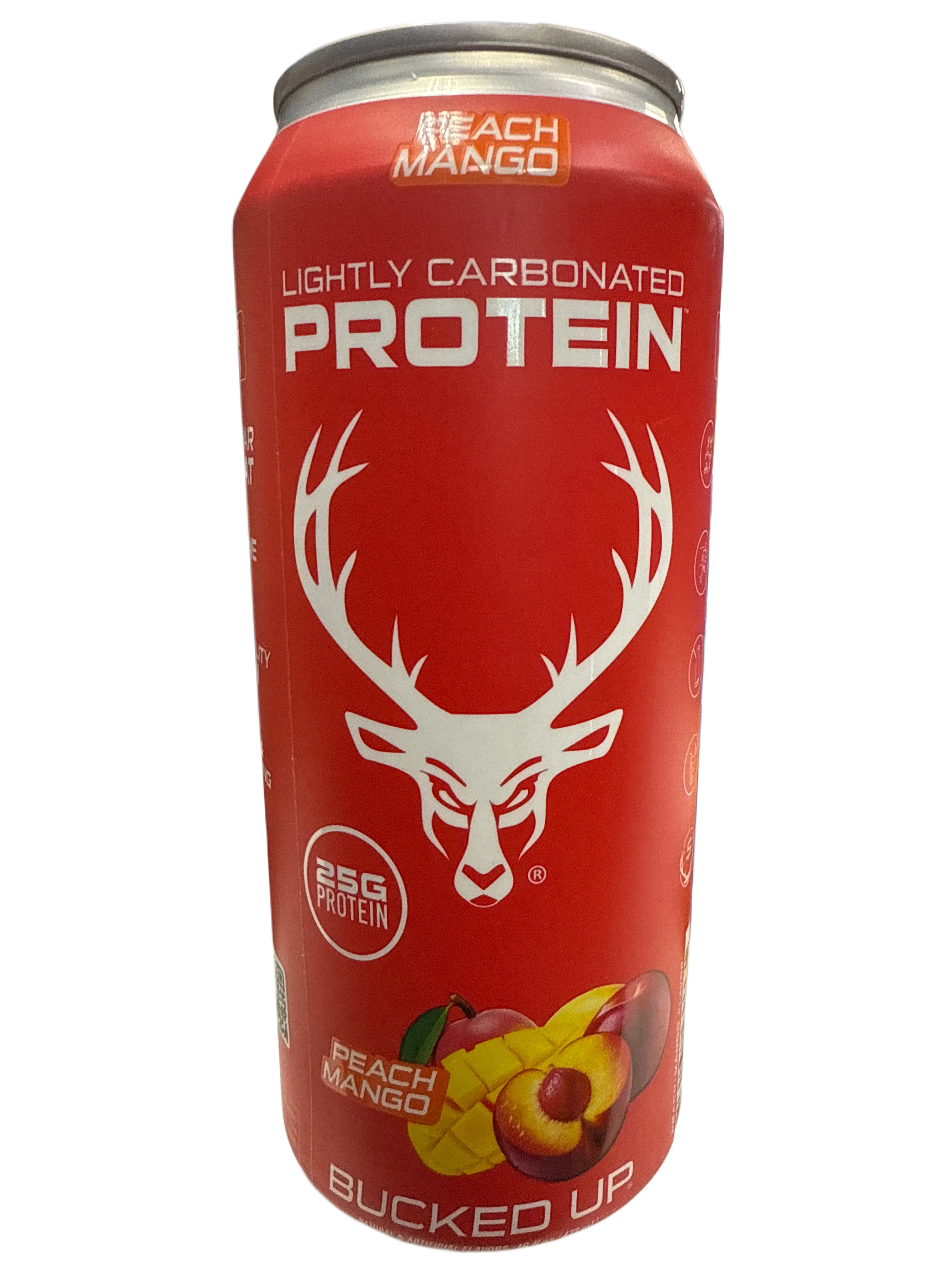 Bucked Up Lightly Carbonated Protein Peach Mango Flavoured 473ML - U.S Edition - www.Shopthatapp.com
