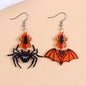 European And American Halloween Series Acrylic Earrings Color - www.Shopthatapp.com