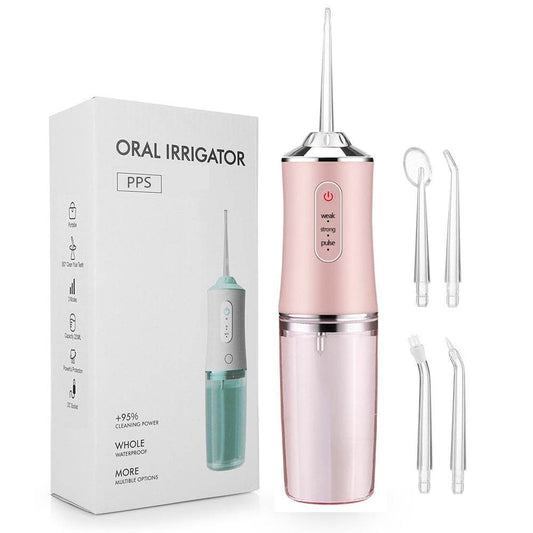 Cordless Dental Electric Flosser High Speed water Spray Oral Irrigator - www.Shopthatapp.com