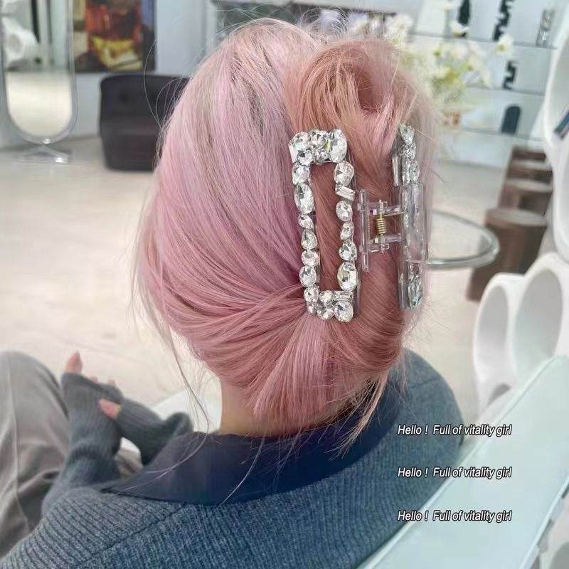 Elegant Rhinestone Hair Clip Crystal Barrette - www.Shopthatapp.com