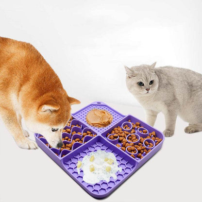 Silicone Pet Licking Mat Cat Dog Lick Mat