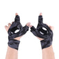 LED Outdoor Flashlight Fishing Half Finger Sports Lighted Gloves - www.Shopthatapp.com