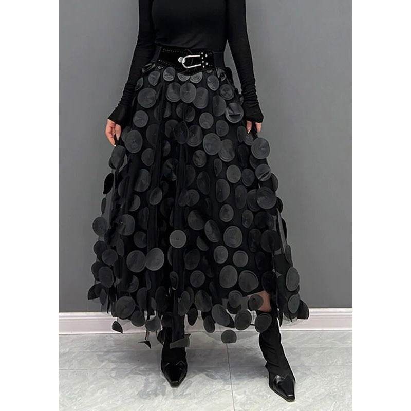 Women's Retro fashion Line  Midi Maxi Prairie Skirt - www.Shopthatapp.com