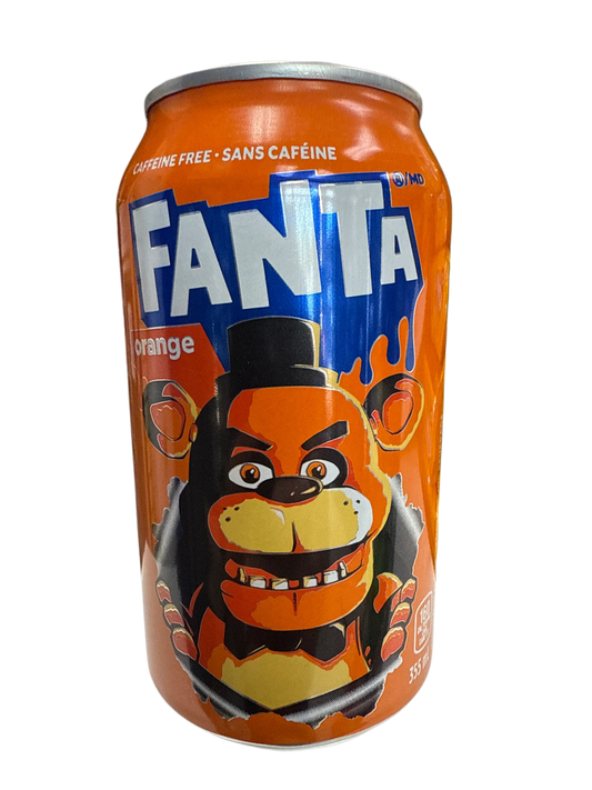 Fanta Limited Edition Halloween Orange Flavoured Can 355ML – Rare Canadian Exotic Drink