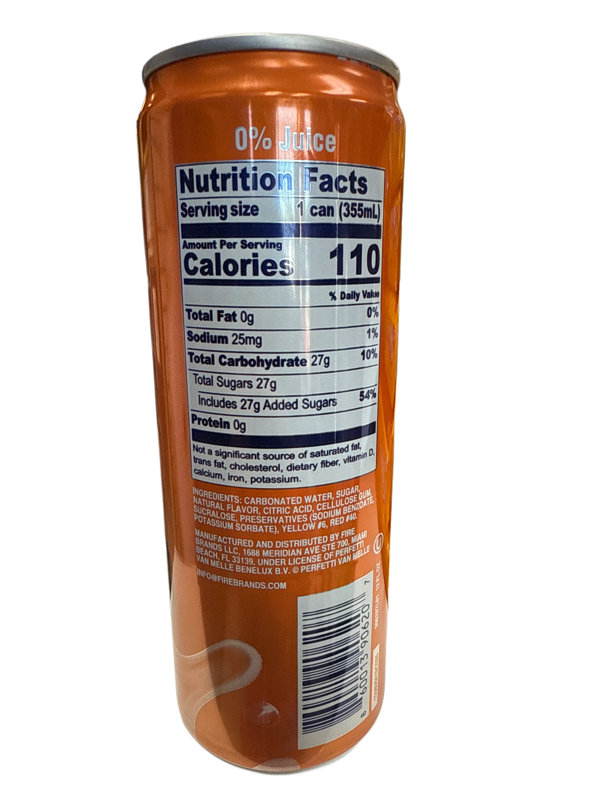 Air Heads Soda Orange Flavour 355ML – Exotic U.S Edition Drink - www.Shopthatapp.com