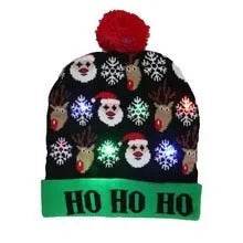 LED Light Christmas  Beanies - www.Shopthatapp.com