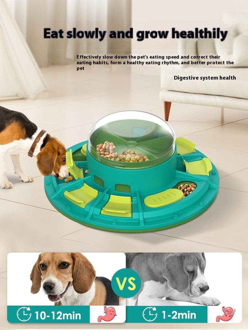 Interactive Dog Puzzle Toy For IQ Improvement And Slow Feeding Suitable For All Sizes Pets Nutritious Diet-Friendly Non-Electric Plastic Pets Game Pet Products - www.Shopthatapp.com