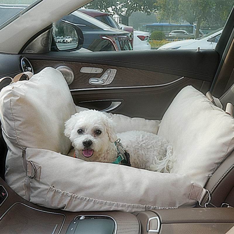 Pet Booster Seat - Cat and Dog Car Seat  Front seat - www.Shopthatapp.com