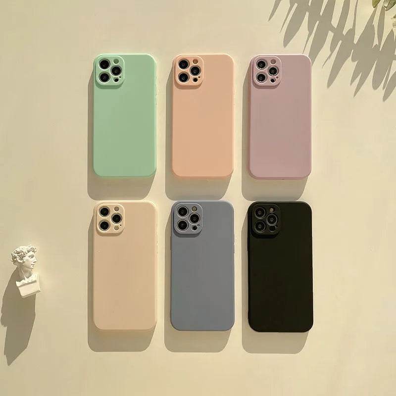 Original Liquid Silicone Frosted Phone Case - www.Shopthatapp.com