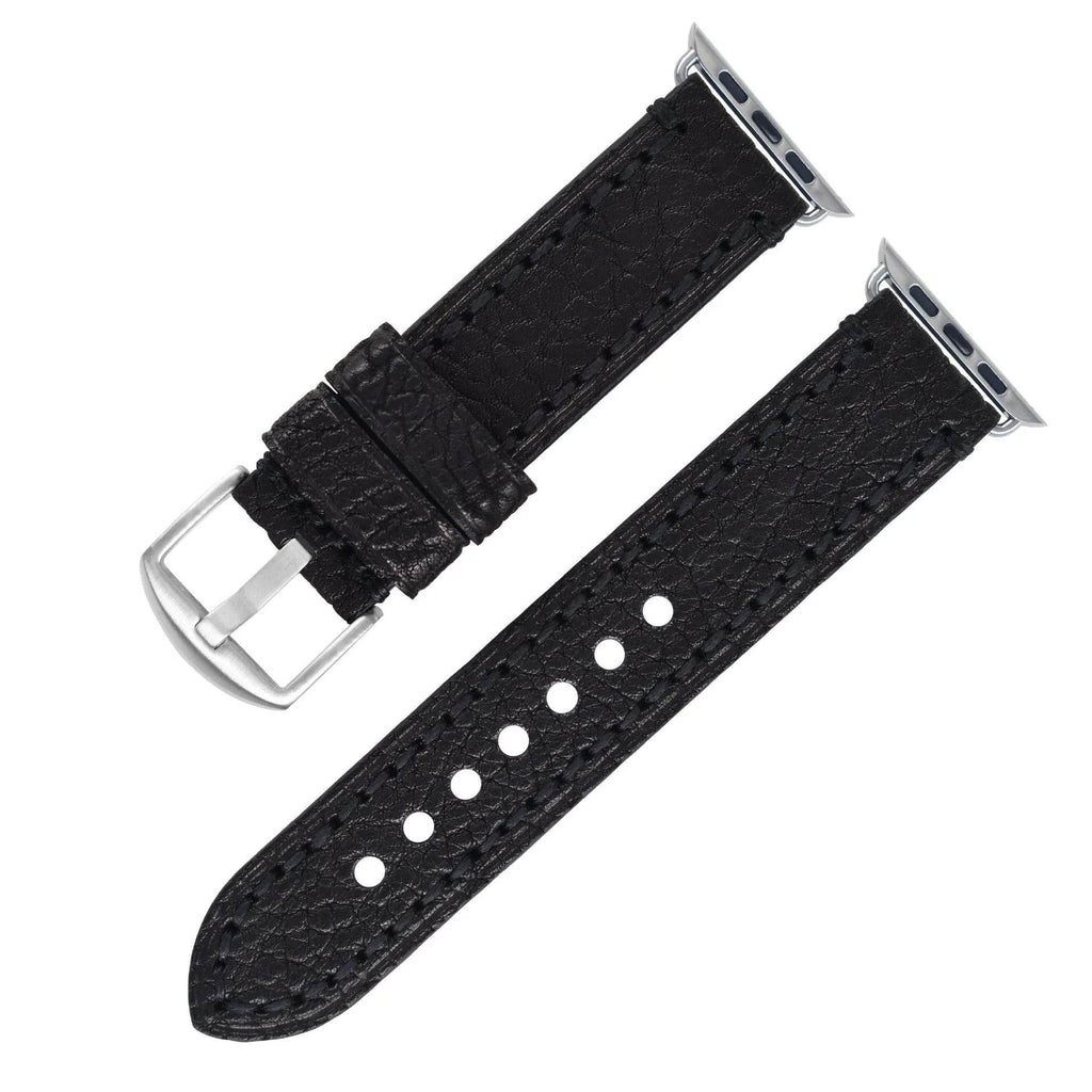 Casual Simple Top Layer Cow Leather Watch Strap - www.Shopthatapp.com
