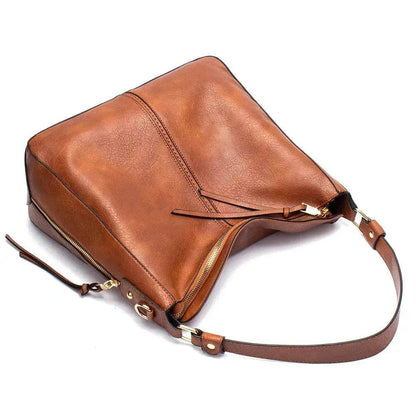 Women High Capacity PU Leather Handbags Fashion Commuting Crossbody Shoulder Hand Bag Shopping Totes - www.Shopthatapp.com