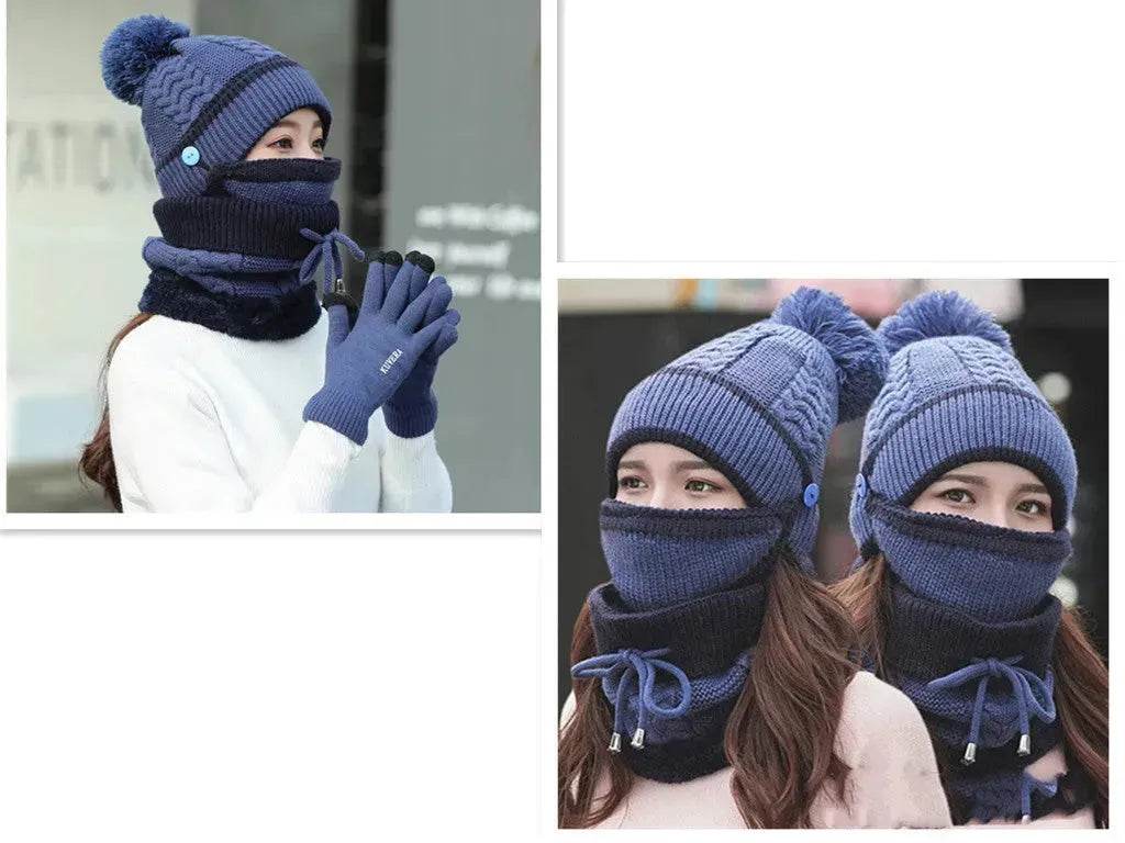 Buy Full Face winter cover knitted mask balaclavas for cold weathers - www.Shopthatapp.com