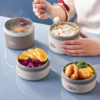 Portable Self-heating Japanese Multi Layer Thermal Insulated Lunch Box for Adult. - www.Shopthatapp.com