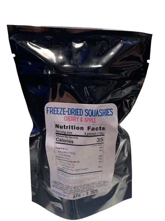Extreme Snacks Freeze Dried Cherry and Apple Squash 100G - Canadian Edition - www.Shopthatapp.com