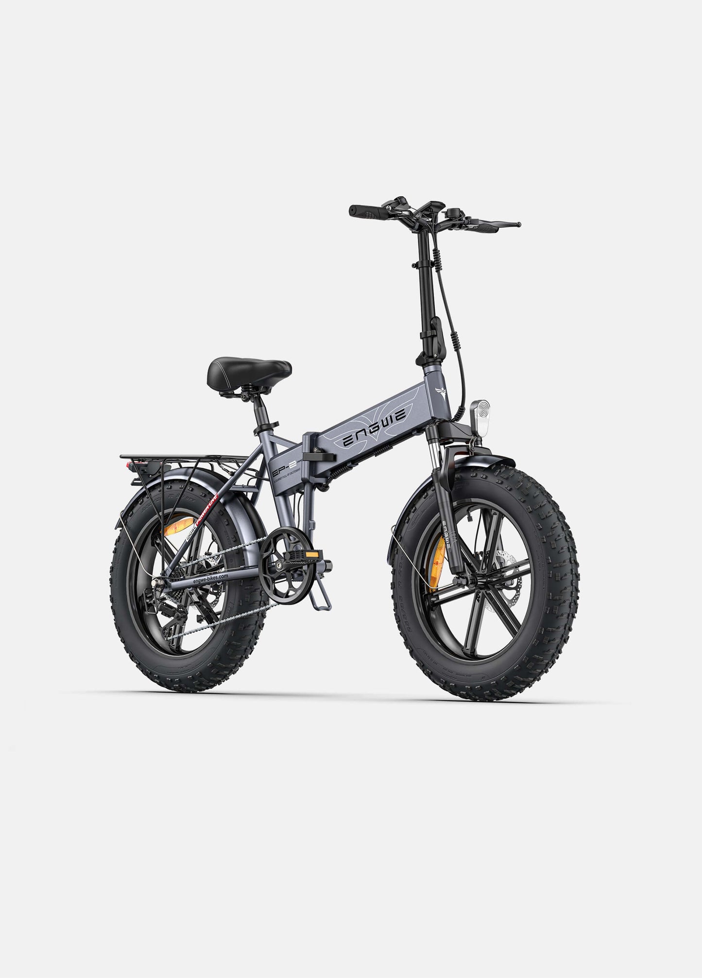 EP-2 Pro 120 km Range Max Speed 25 km/h Front Suspension Foldable E-bike - www.Shopthatapp.com