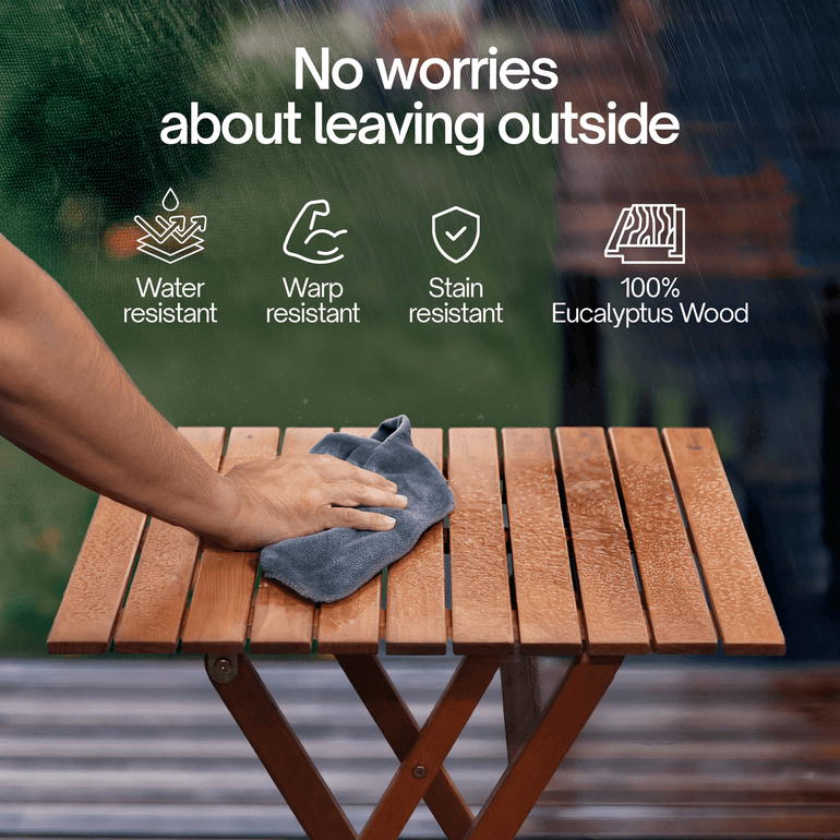 Foldable Bistro Table and Chairs Set - www.Shopthatapp.com