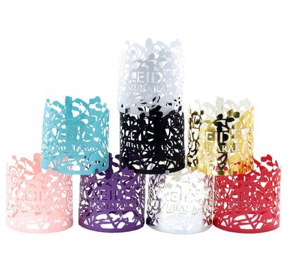 MOQ200 Ramadan Electronic Candle Lampshade Laser Cutout - www.Shopthatapp.com