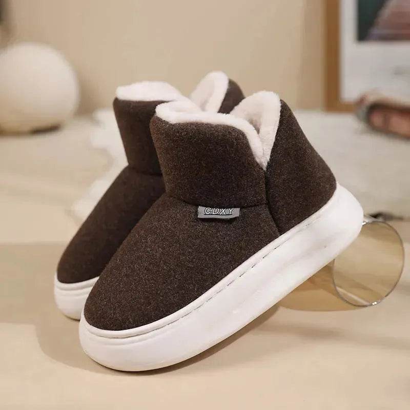 Winter Cotton Slippers Thick Casual Thick - www.Shopthatapp.com