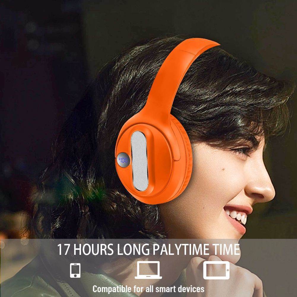 Wearable Long Endurance Foldable Wireless Bluetooth Earphones - www.Shopthatapp.com