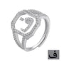 Fashion Micro Inlaid Zircon Arab Letters Ring for women - www.Shopthatapp.com