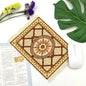 Office mouse pad, Suede fringe mouse pad Hot rubber  Bohemian style - www.Shopthatapp.com