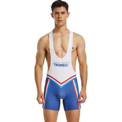 Men's Fitness Swimming Shark Pants Bodysuit Thong - www.Shopthatapp.com