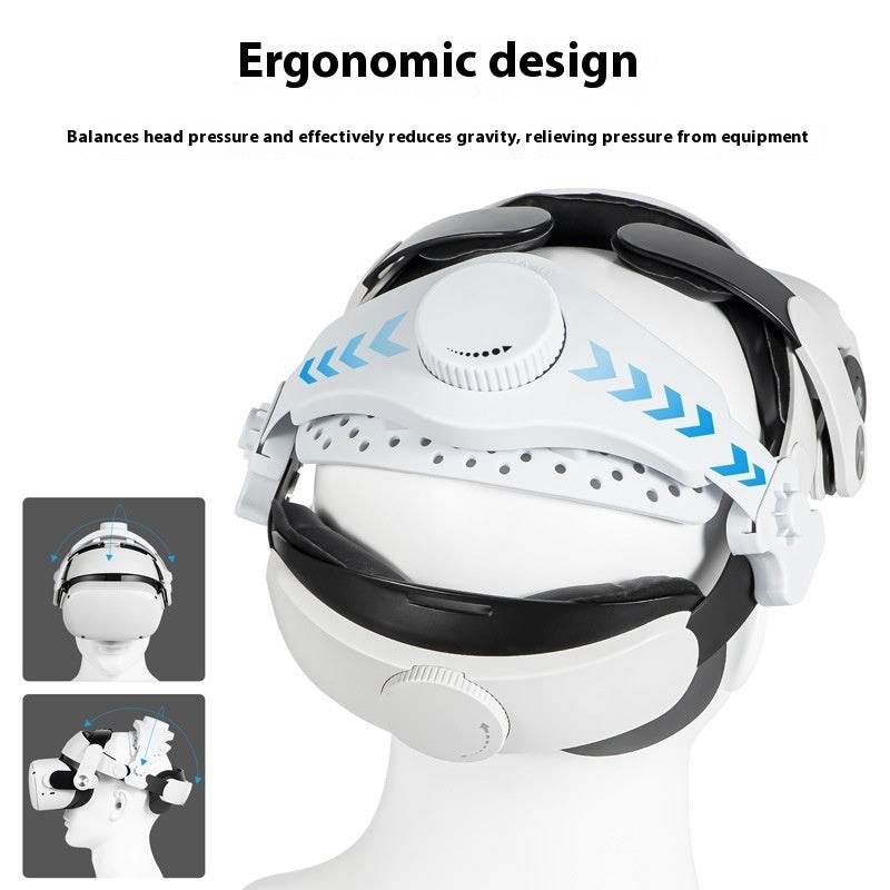 Head Strap for Quest 3 Accessories, Comfort VR Headset Elite Strap for Meta Quest 3, Adjustable Lightweight Strap Replacement - www.Shopthatapp.com