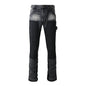Denim Non-elastic Slim Fit Bootcut Trousers Men Jeans - www.Shopthatapp.com