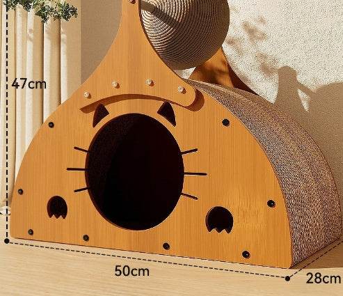 Creative Sisal Mat That Won't Shed Crumbs Cat Scratch Board - www.Shopthatapp.com