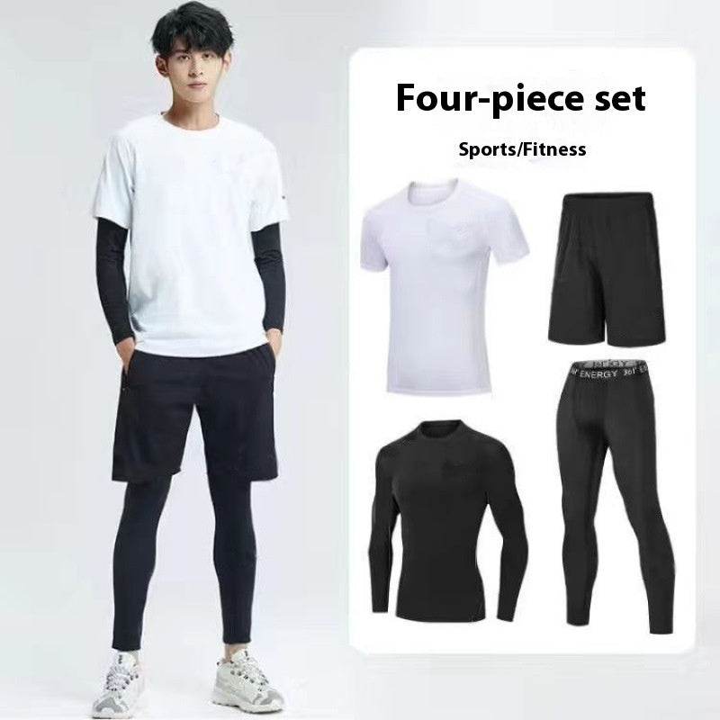 Fitness apparel - Quick Drying Workout clothes for men Gym wear - www.Shopthatapp.com