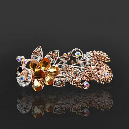 Rhinestone bow hair clip Accessories - www.Shopthatapp.com