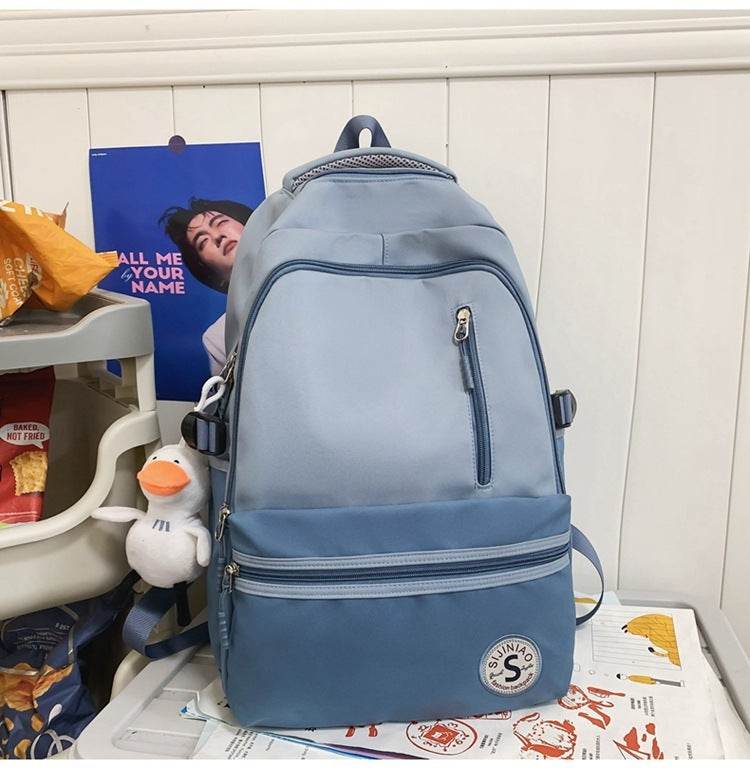 Retro Contrast Color Casual Backpack For Women - www.Shopthatapp.com