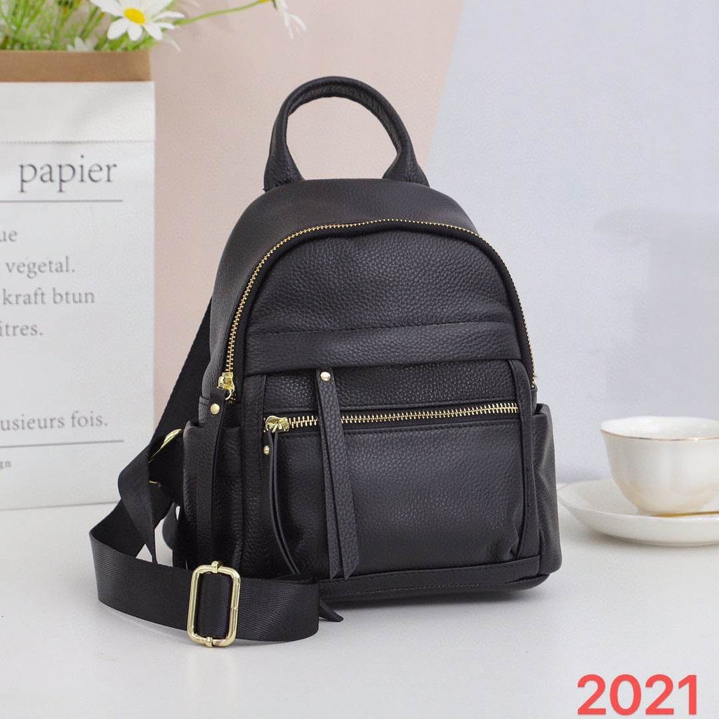 Fashion All-matching Leather Travel Bag Large-capacity Backpack - www.Shopthatapp.com