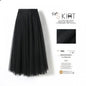 Pleated Mesh Midi Skirt – Women's Prairie Swing Skirt - www.Shopthatapp.com