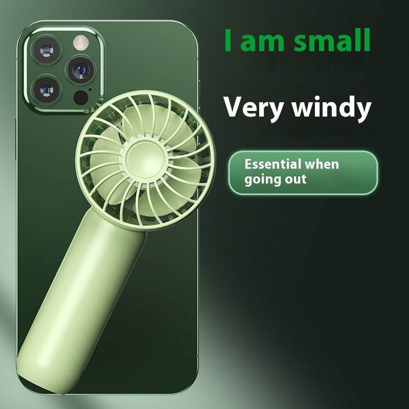 Cross-border Outdoor Handheld Small Electric Fan Portable Small Handheld Fan Mini Usb Handheld Fan Handheld Rechargeable - www.Shopthatapp.com